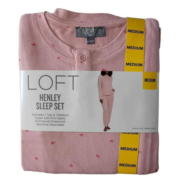 Henley Rib Top/Pants Set Henley Rib Top/Pants Set