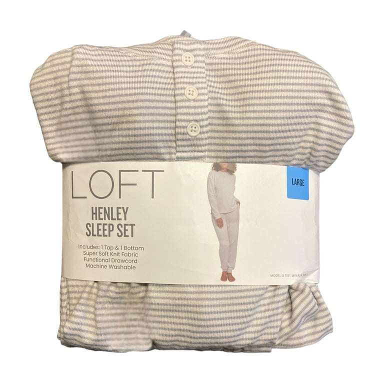 Henley Rib Top/Pants Set Henley Rib Top/Pants Set