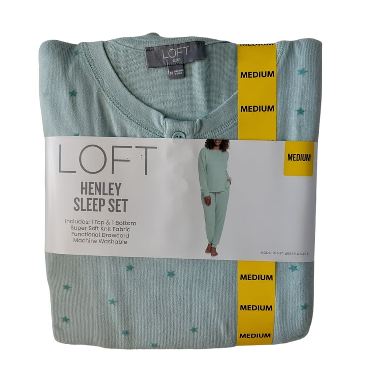 Henley Rib Top/Pants Set Henley Rib Top/Pants Set