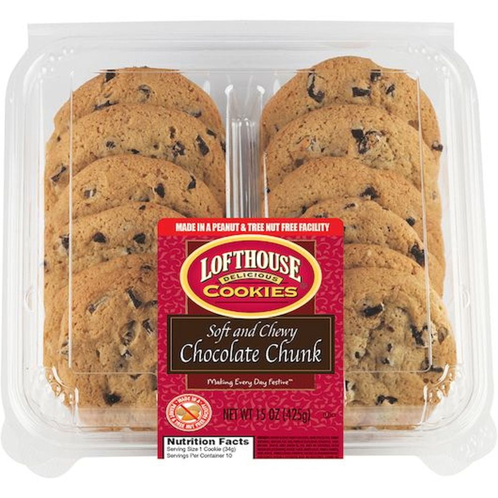 Lofthouse Traditional Wire Cut Soft and Chewy Chocolate Chunk Cookie ...