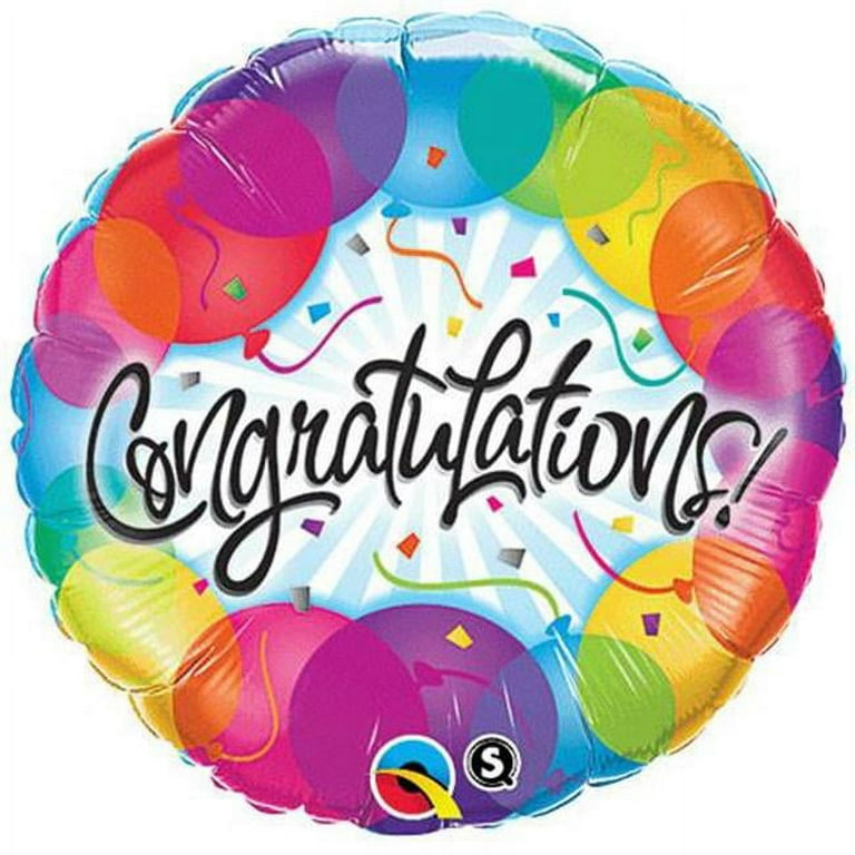 18in Congratulations Balloon 18in Congratulations Balloon