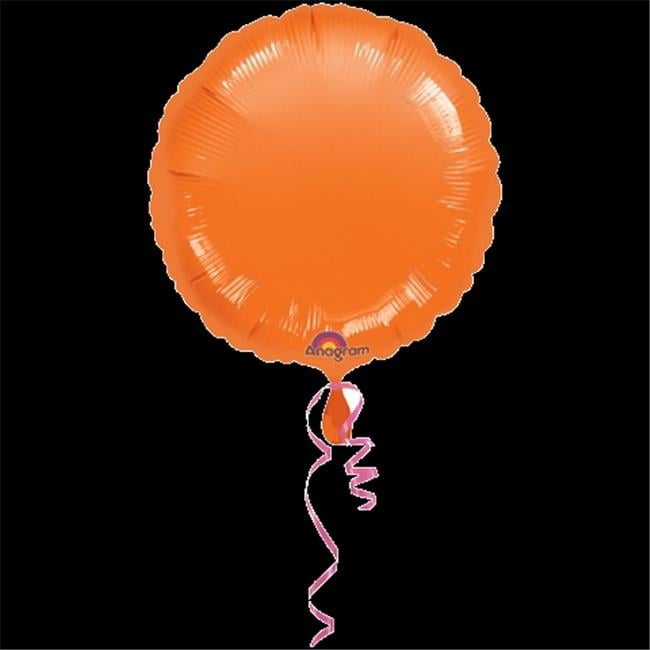 Loftus International 8" Orange Everyday Round Balloon