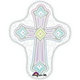 thumbnail image 1 of Jumbo Cross Baptism / Communion Theme Foil Balloon 28 ", 1 of 1