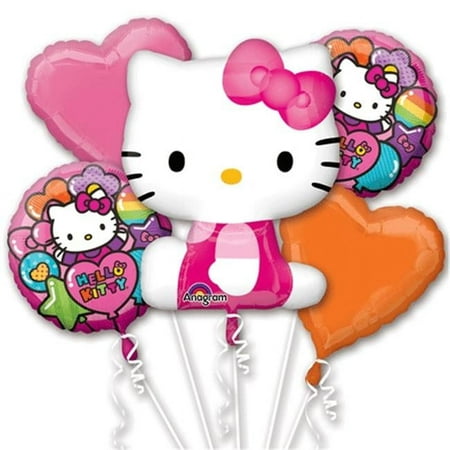 Loftus International A3-2728 Hello Kitty Rainbow Bouquet of Balloons