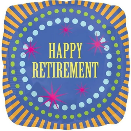 Loftus International A3-2772 18 in. Retirement Big Burst VLP HX Party Balloon