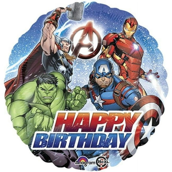 Loftus International A3-4656 18 in. Avengers Birthday Balloon