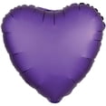 thumbnail image 1 of Loftus International A3-6818 18 in. Purple Royale Heart Satin Luxe HX Balloon, 1 of 1
