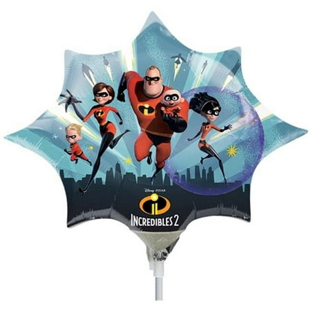 Loftus International A3-7133 Incredibles 2 Mini Balloon- Pack of 10