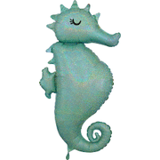 LRG SHP HOLO MERMAID WISHES SEAHRSE