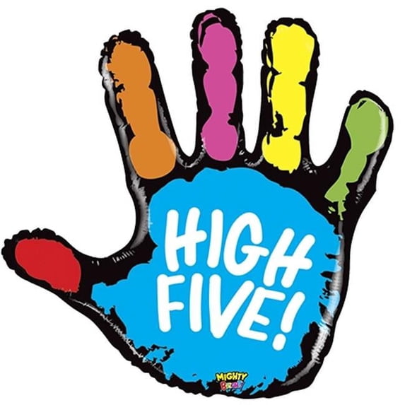 Loftus International B3-5546 40 in. Mighty High Five Mighty Bright Balloon