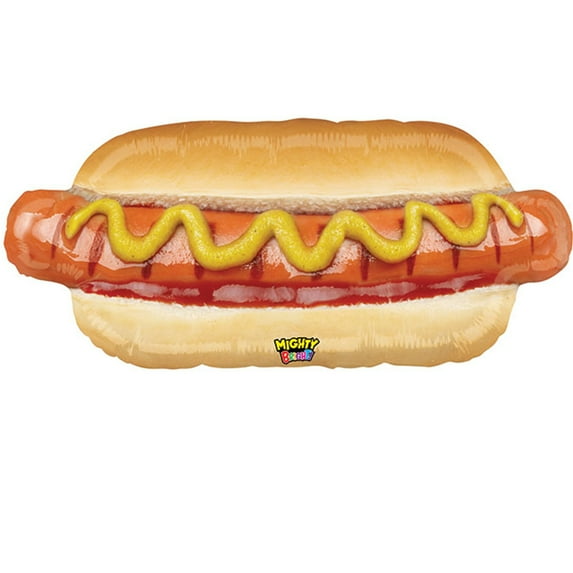 Hotdog Foil Balloon 34"