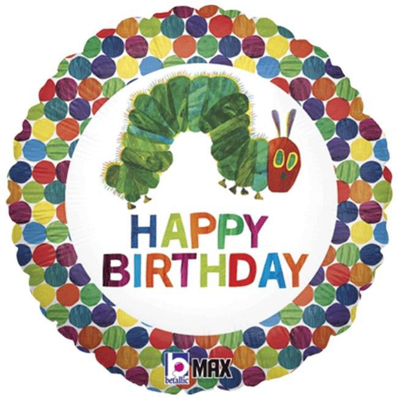 LOFTUS INTERNATIONAL The Very Hungry Caterpillar Happy Birthday Mylar Balloon