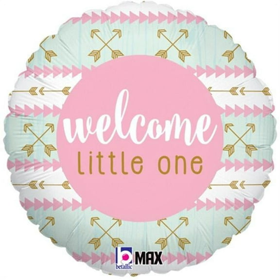 Loftus International B3-6692 18 in. Welcome Little One Pink Balloon