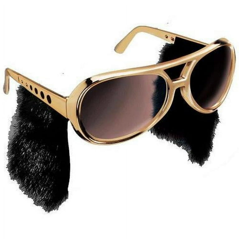 Loftus International Elvis Glasses with Sideburns Walmart