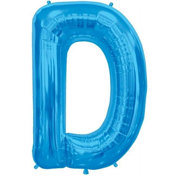 Loftus International KV-00277 34 in. Letter D Blue Balloon