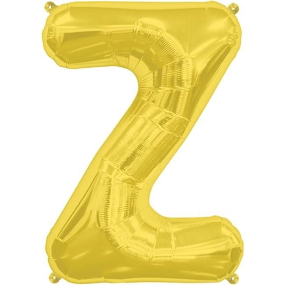 Loftus International KV-00592 16 in. Letter Z Gold Balloon
