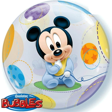 Loftus International Q1-6432 22 in. Baby Mickey Bubble Balloon