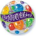 thumbnail image 1 of Qualatex Congratulations 22 Inch Bubble Balloon [27564], 1 of 1