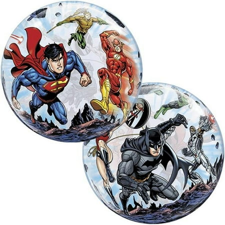 Loftus International Q4-9843 22 in. Justice League Super Heroes Bubble Balloon