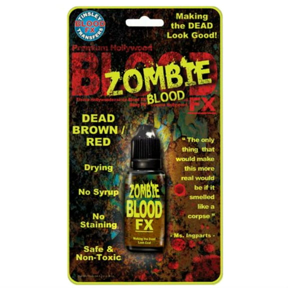 Loftus International Tinsley Transfers Zombie Rot Effects Fake Blood Fx Dark Red Novelty Item