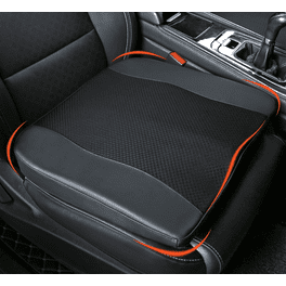 Outigu Car Seat Cushion, Car Memory Foam Seat Cushion, Car Seat Wedge  Cushion, Back Support, Pain Relief for Road Driving Long Trip  Essentials(Black)