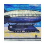 Lofty Art Deco Blimp - Canvas