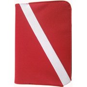 Log Book Low Profile Mini Binder Scuba Diving Dive Flag
