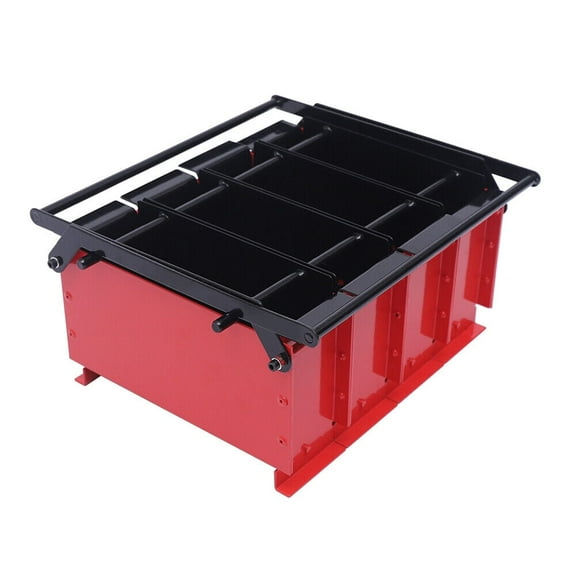 Carbon Steel Log Briquette Maker Free Eco Recycle Newspapers Fuel Block Brick Press Paper Manual Opration