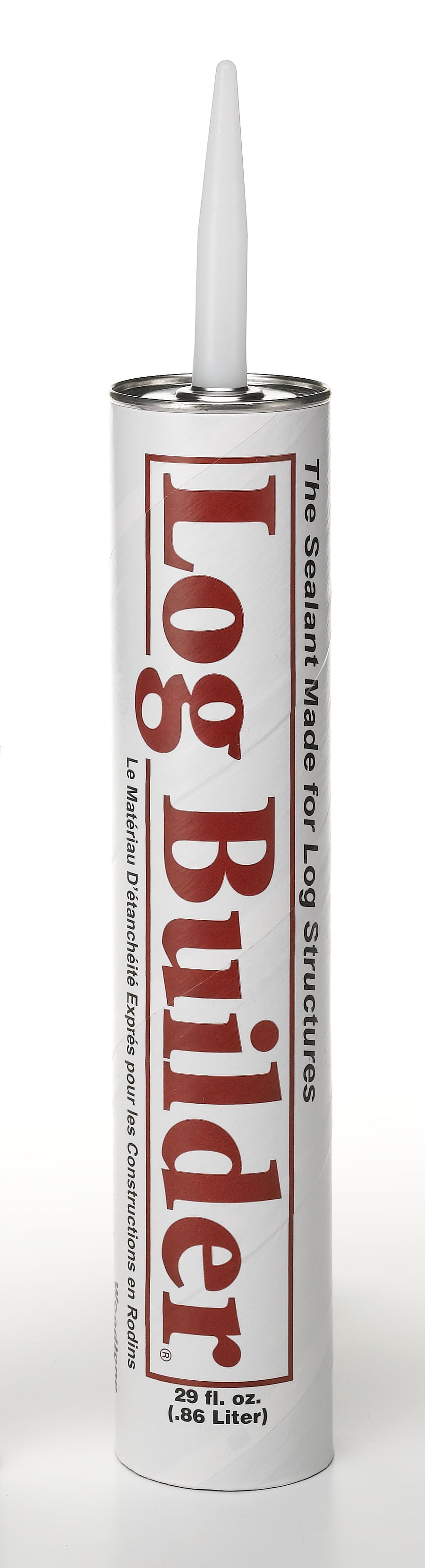 Log Builder Case (10) 29 oz Tubes Dark Brown
