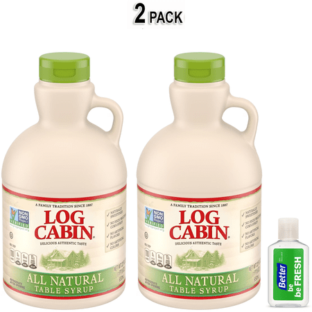 Log Cabin All Natural Table Syrup, 22 fl oz