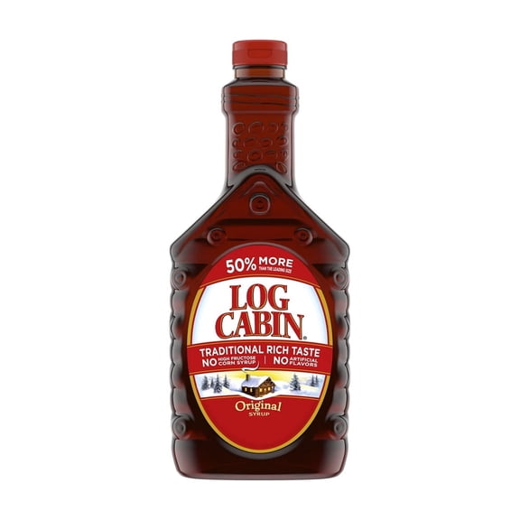 Log Cabin Original Pancake Syrup, 36 Fl Oz (Pack of 17)