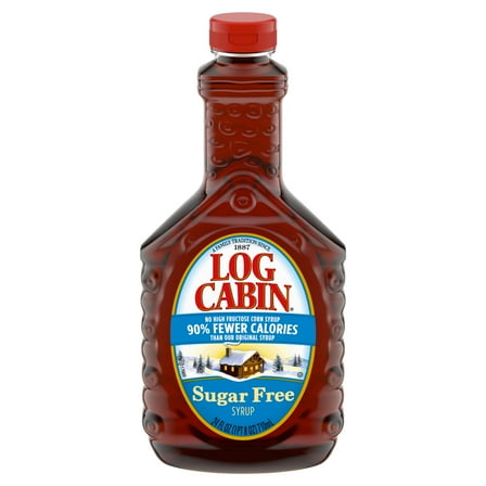 Log Cabin Sugar Free Syrup, 24 FL oz