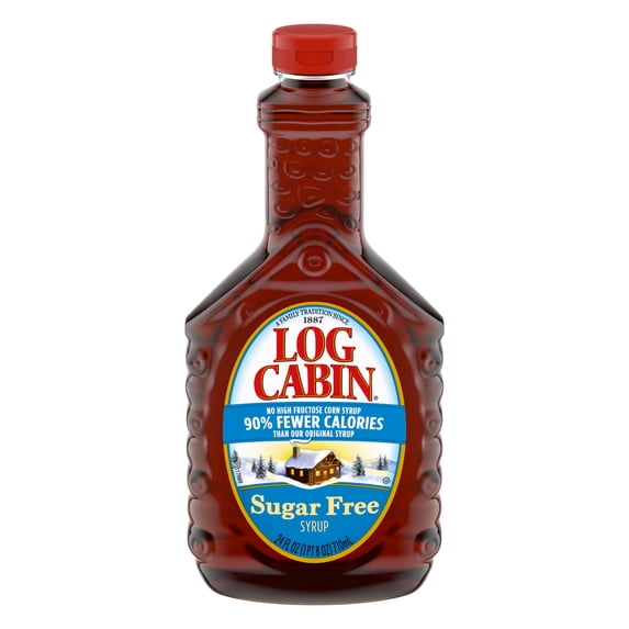 Log Cabin Sugar Free Syrup, 24 FL oz