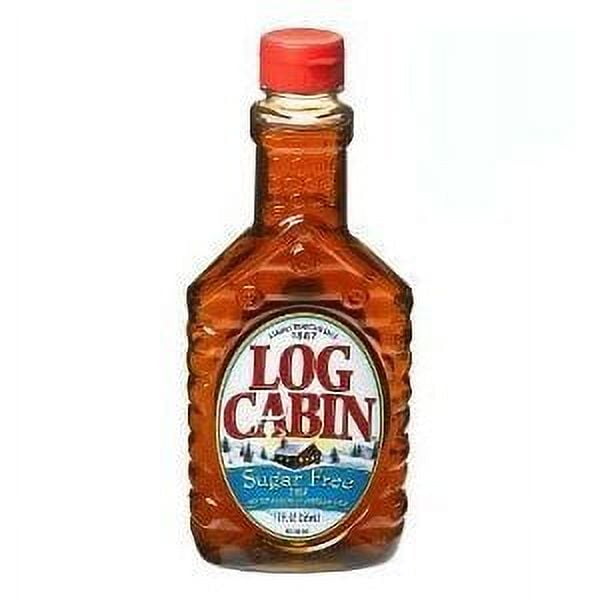 Log Cabin Sugar Free Syrup, 24 oz (Pack of 6)