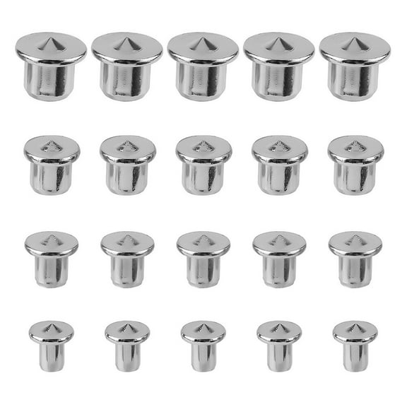 ifundom 1Set Steel Dowel Pins Woodworking Tool Center Transfer Plugs for Accurate Drill Hole Alignment