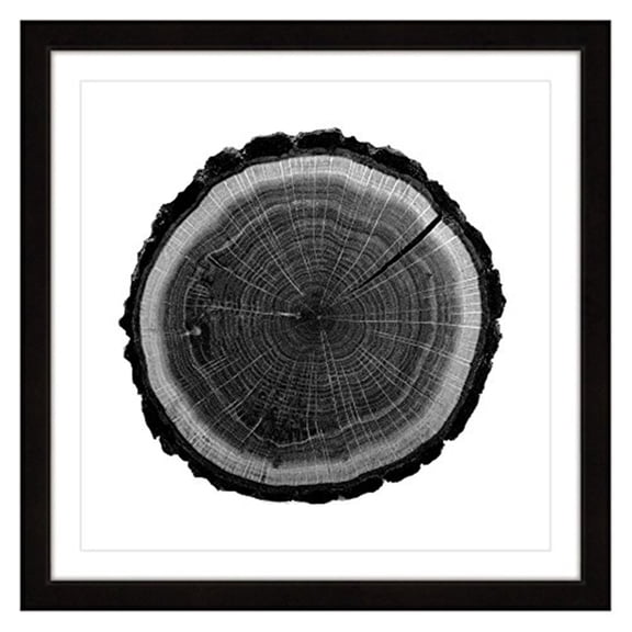 Log Framed Painting Print