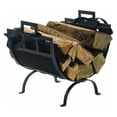 thumbnail image 1 of Log Holder with Canvas Tote ,Black, 1 of 2