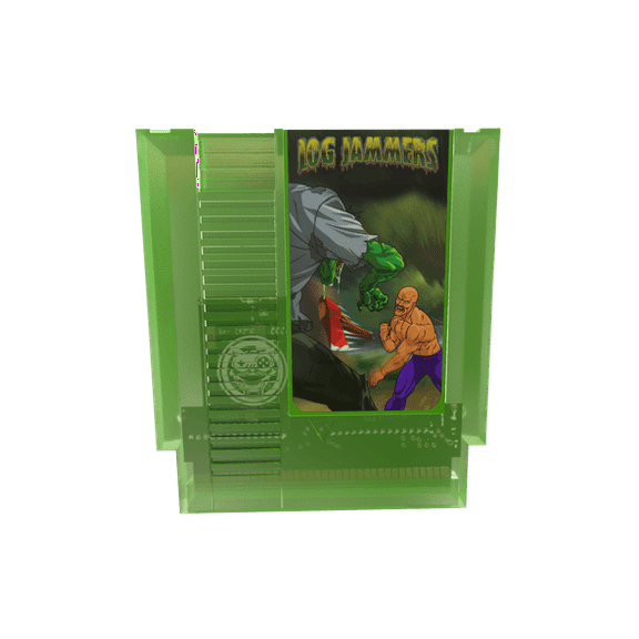 Log Jammers - Cartridge for 8 Bit 72 Pin NES Video Game Console - NTSC USA - Homebrew