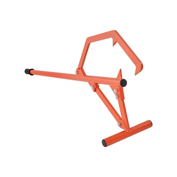 Log Lifter 46.5 Inch Heavy Duty Timber Jack for Logs up to 25", Metal Handle Logging Tool for Lifting & Moving Wood, Chainsaw & Wood Splitter Aid
