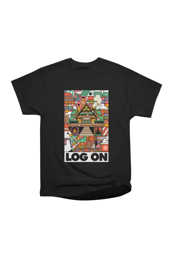 Log On T-Shirt Tee Gift For Him Merch For Her Apparel For Friend