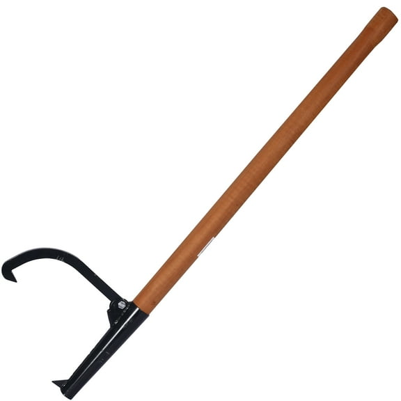 Log Peavy Cant Hook 48", Peavey Point Logging Tool Log Roller Tool 15in opening