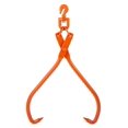 thumbnail image 1 of Log Skidding Tongs 32 Inch, 2 Claw Log Lifting Tongs, Heavy Duty Steel Lumber Tongs, 1543lbs Capacity, Log Handling & Transport Tool, 1 of 6