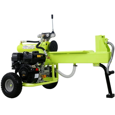 【LuckyNote】20-Ton Gas Log Splitter with 7HP Engine & Auto Return - 8-Second Cycle, Portable Horizontal Wood Splitter for Firewood, 20.5" Log Capacity