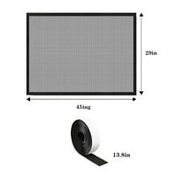 Best Choice Products 38x27in Single Panel Fireplace Screen