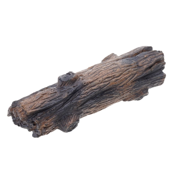 Log Tree Trunk Ornament Fish for Decoration Stump Aquarium Decorations for Betta Turtles Small Lizards Rept