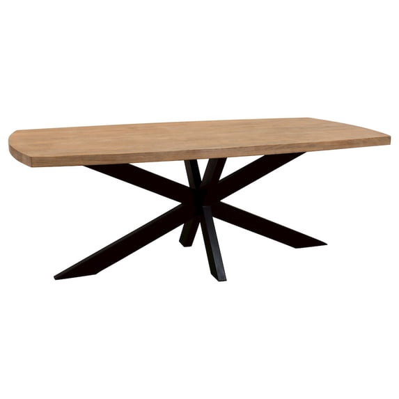 Logan 9-Piece Dining Table Set with 8 Cleo Mink Dining Chairs