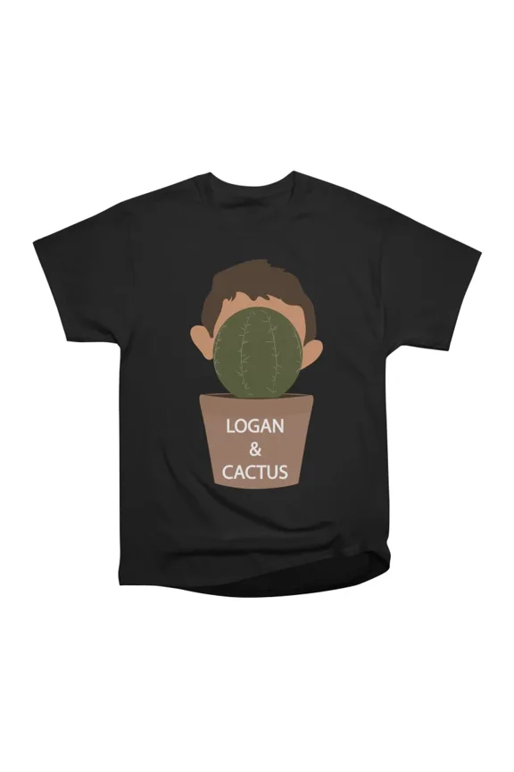 Logan Cactus T-Shirt Tee Gift For Him Merch For Her Apparel For Friend