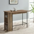 thumbnail image 1 of Logan Drop Leaf Table with Storage, Reclaimed Barnwood, 1 of 9