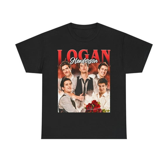 Logan Henderson T-shirt, 90s Vintagey Shirt, Culture Pop, Bootleg T-shirt, Gift for Her