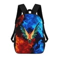 thumbnail image 1 of Logan Paul Backpack, 17 Inch Laptop Backpack, Water-Resistant BookBag, Adjustable Shoulder Straps, Durable 600D Polyester, 1 of 9